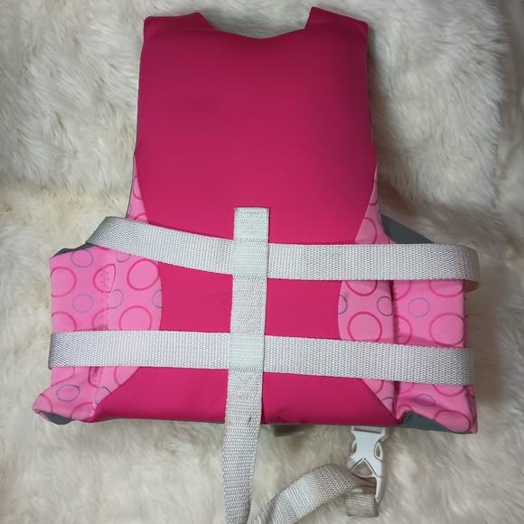 jacket-Stearns-children's 30-50 lb.-US Coast Guard approved pink - Picture 2 of 5